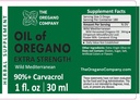オレガノ 1 fl の OREGANO の会社オイル。 oz 30 ml、90+ カルバトール、余分強さ、液体、ビーガン、ベジタリアン、非 GMO のグルテンフリーの低下、季節限定の低下、自然、食用グレード、アセトデオレガノ