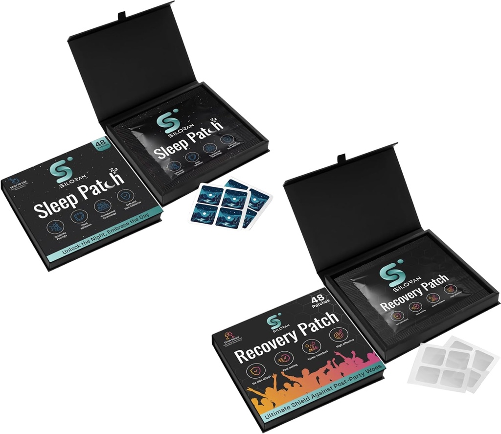 Combo Sleep Patches & Recovery Patches (48 Days Supply)