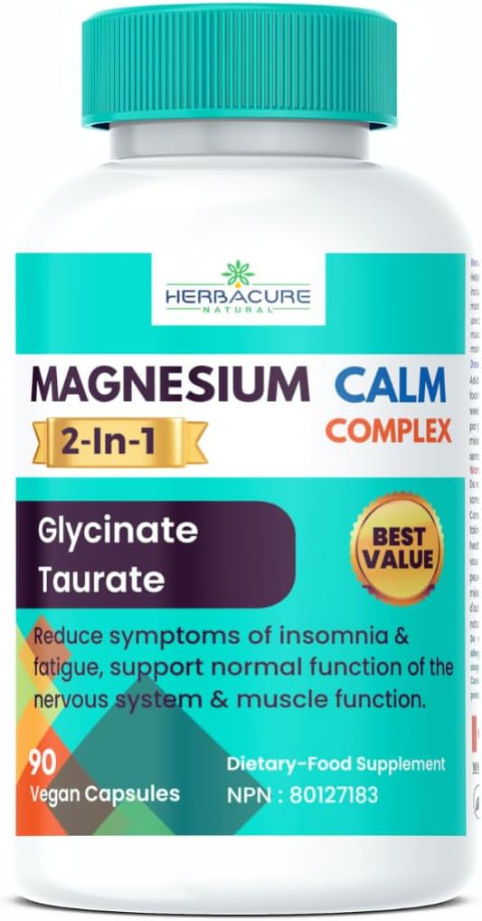 マグネシウム CALM 複合体 2 に 1 Glycinate と Taurate 90 ユニット アメリカ 原材料のみ ニュー 2024
