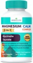 Magnesium CALM Complex 2 in 1 Glycinate and Taurate 90 units USA sourced ingredients Only New 2024