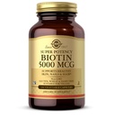 ソルガービオチン5000 mcg - 健康な皮膚、爪、髪を促進 - エネルギー生産をサポート, タンパク質, 炭水化物と脂肪代謝 - ビタミンB - 非GMO, ビーガン, グルテンフリー - 100 サービング, 風味の悪い, 標準包装, 100 カウント