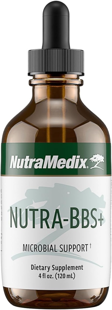 NutraMedix Nutra-BBS + - 微生物、抗酸化剤、免疫サポートのためのハーブサプリメント - Elecampane + Jalapa Root、Artemisia Annua、Capirona Bark(4oz)