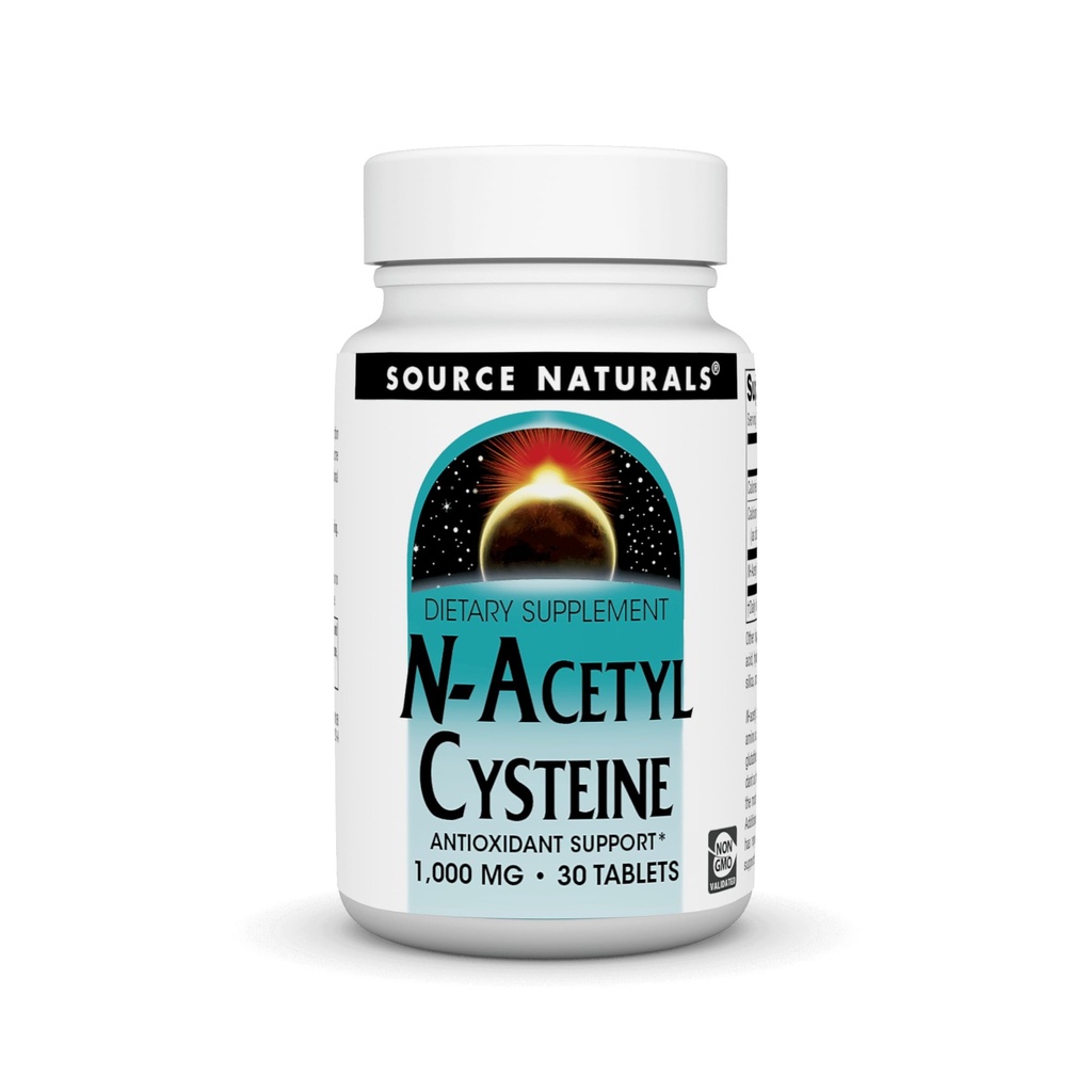 源のN-アセチル Cysteineの酸化防止サポート1000のmgの呼吸器の健康を支える食事療法の補足* - 30のタブレット