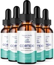 (5パック)Cortexiドロップ、Cortexi補聴器サポートドロップ - 耳の健康のための高度なフォーミュラ、Cortexinドロップ、Cortexi 24, サプリメントドロップ最大強度、Cortexiレビュー(150サービング)