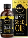 MAJUの黒の種油 - 3 回 Thymoquinone、風邪-押された、100%のトルコの黒の Cumin の種油、液体の純粋な Blackseed オイル、ガラス ビン、8 oz