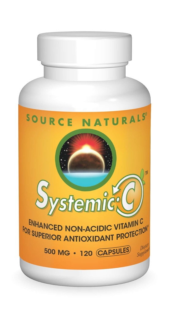 源のNaturalsの全身C、500mg - 120のカプセル