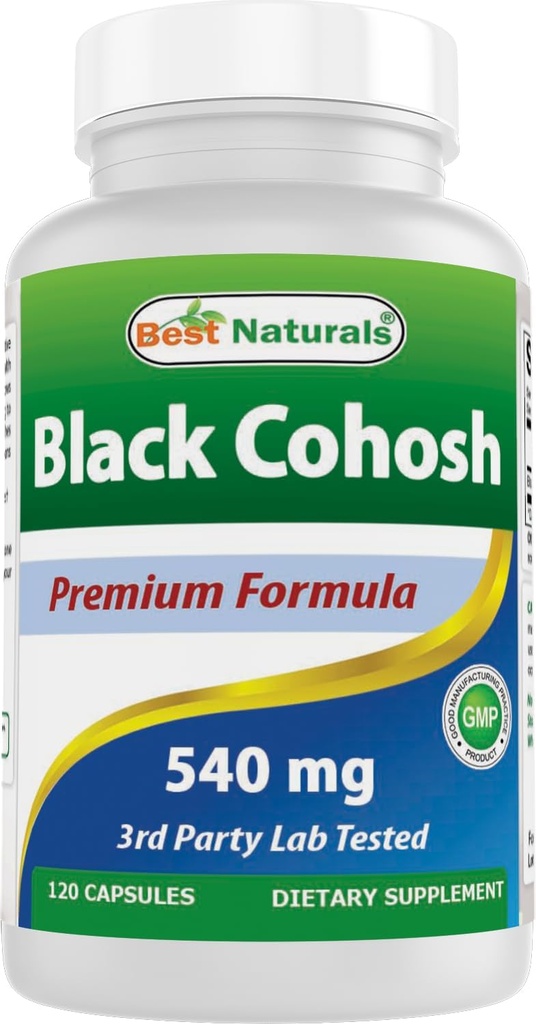 ベストナチュラルブラックコホッシュ540mg 120カプセル