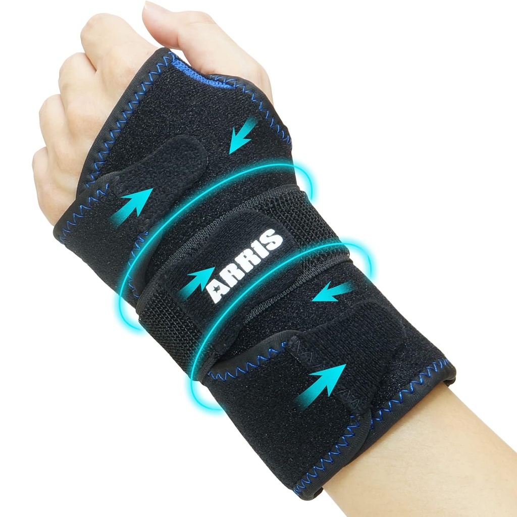 Carpalのトンネルの救助のための手首のアイス パックの覆い - 2 Reusable ゲルのパックが付いている手サポート支柱は Rheumatoid 関節炎、Tendonitis、スポーツの傷害、膨張、ブルース及び捻挫のための熱い風邪の圧縮を詰めます