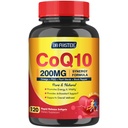 CoQ10 200mg ビタミンE&オメガ3-6 -9&PQQ - バイオペリンによる高吸収酵素Q10 | 最大抗酸化剤 | 心臓支援・細胞エネルギー生産サプリメント | 120 便