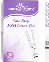 Easy@Home FSHテストキット:女性のための10 FSHテストストリップ - 自宅でホルモンレベルを追跡し、不妊計画をサポート