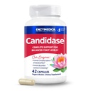 Enzymedica, Candidase, Gentle Cleansing サポートのための消化酵素, Gut Health & Digestion, 42 カウント