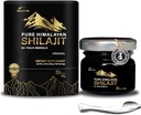 Shilajit Pure Himalayan Organic Shilajit Resin Supplement- Gold+ Grade with 85+ Trace Minerals with 75% Fulvic Acid, Overall Energy & Immune Support, Pure Shilajit for Men & Women, 65g