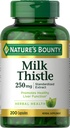 Nature's Bountyミルクのこのカプセル、伝統的に肝臓の健康、草の補足、サービングごとの250のmg、200の計算のために使用される