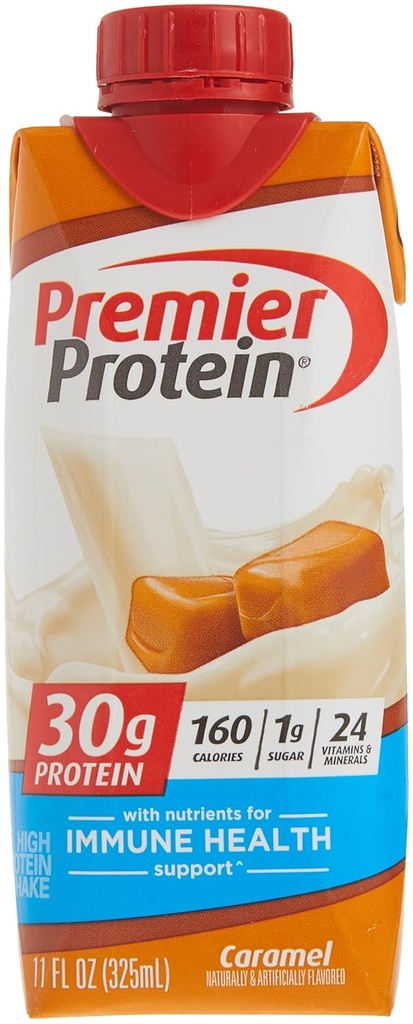 プレミアプロテインプレミアキャラメルハイプロテインシェイク、11 Fl Oz(15パック)