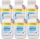 HEAL-N-SOOTHEの共同サポート補足-Bromelain及びパパインのようなProteolytic酵素、ボスウェリア、ターメリック及びジンジャー-蛋白質の消化機能及びボディ防衛健康- 90の計算(6パック)を促進します