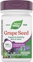 Nature's Way Grape Seed Standardized Extract、健康な皮膚と静脈をサポート*、抗酸化剤サポート*、非GMOプロジェクト検証、30ビーガンカプセル(5月Varyをパッケージング)