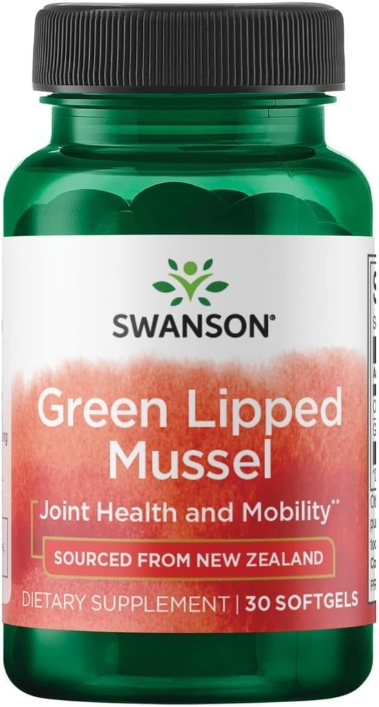 Swanson ニュージーランド グリーン リッピング Mussel オイル 30 Sgels