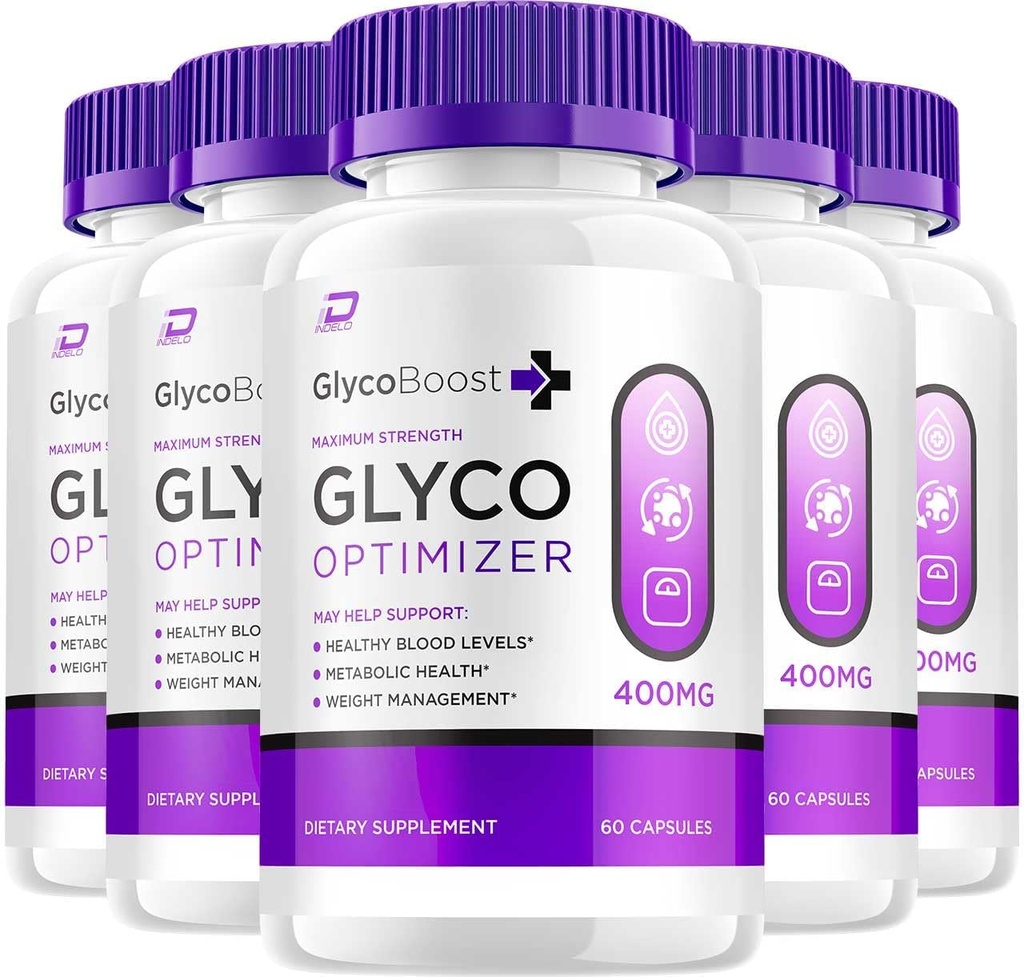 Glycoブーストカプセル、GlycoBoostアドバンストサプリメント、健康的なレベルを維持するためのすべてのナチュラルフォーミュラ、最大強度フォーミュラ、Glycoオプティマイザカプセルレビュー(5パック - 300カプセル)