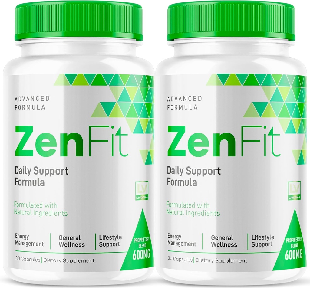 (2パック) Zenfit カプセル、Zenfit の補足、Zenfit の丸薬、ZenFit、Zenfit の高度の方式、2 か月のための 60 カプセル