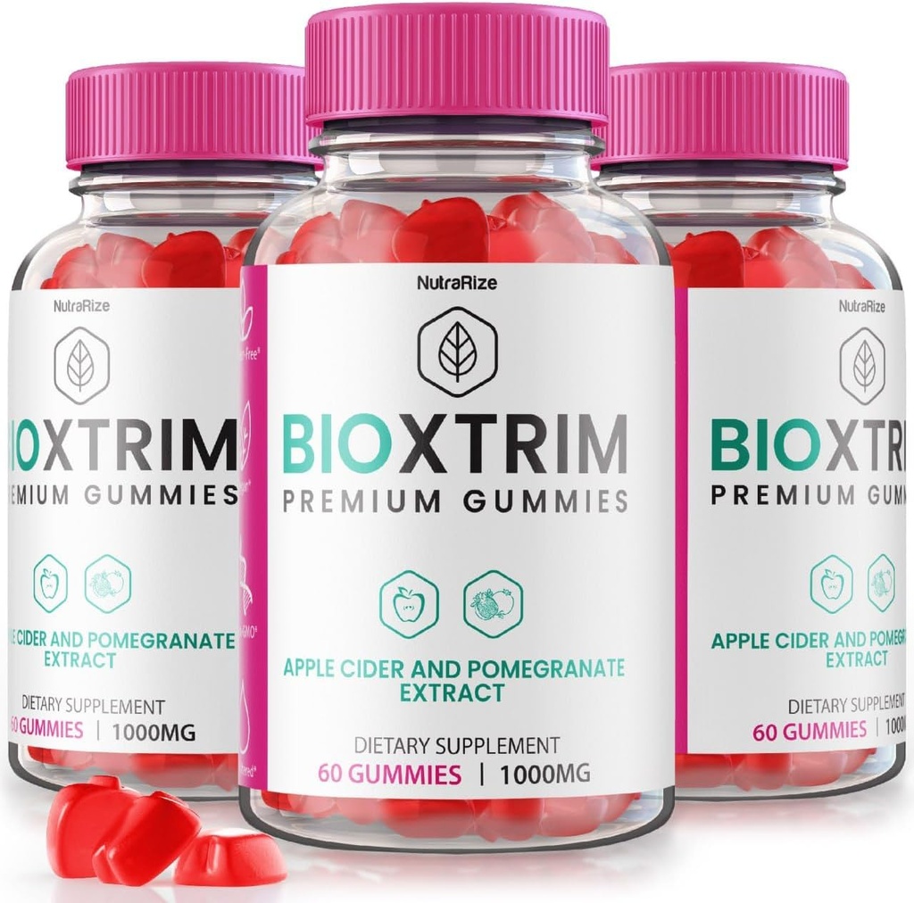 (3 パック) BioXtrim グミー - BioXtrim Keto ACV グミー、BioXtrim ACV 上級減量、最大強度のサプリメント、Keto + ACV グミー、Bio Xtrim グミタスのレビュー(180 グミ)