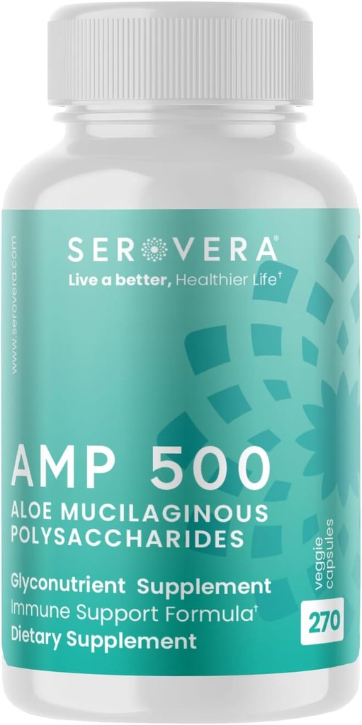 AMP の有機性アロエの殺菌剤の補足-サポート免疫システム、消化管、およびコロンの健康 270 の帽子