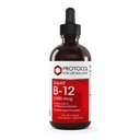 ライフバランス液体B-12 5,000mcgのためのPROTOCOL - 神経系サポート - Bビタミン - 乳製品無料&ビーガンビタミンB液 - 4 fl oz