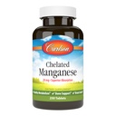 Carlson - Chelatedマンガン、20mg - 優れた吸収性、健康な代謝、骨サポート&脳の健康、250錠