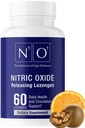 N1O1ニトリ酸化物ローゼンジ - 60カウント - 心の健康、循環、エネルギー、血流、酸素化、健康な血圧、男性と女性のための心臓血管サポートのためのニトリ酸化物サプリメント