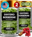 Dihydroberineの補足-Ceylon Cinnamon及びRアルファLipoicの酸及びApigeninのDehydro Berberineの有機性-Super Berberineの補足-Hydroberine 240の帽子(2パック)