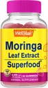 WellYeah Moringa Leaves Extract Gummies(4,000mg) | 抗酸化剤・免疫サポート | グルテンフリー・非GMO | いちご味 | 60 カウント