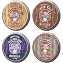 バイキング革命 4 ベアード バルム バラエティ パック (1oz 各) - サンダルウッド, パイン & シーダー, ベイラム, クラリーセージ - スタイル, 強化し、柔らかさ ベアードとマナッシュ - 人のためのワックス
