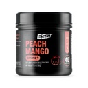 アミノ+ 粉末 - カフェイン+緑茶抽出物とプレワークアウトを投稿 - BCAA、アミノ酸、ゼロ砂糖、低カロリー、優れた味、40サービング(ピーチマンゴー)