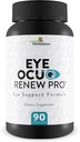 Eye Ocuo Renew Pro - 眼の健康サポート - ビジョンサプリメントで健康的なビジョンの日と夜を促進 - 眼の緊張、眼の圧力、プロビジョンビタミン、ミネラル、およびハーブとブルーレイビジョンを軽減するのに役立ちます