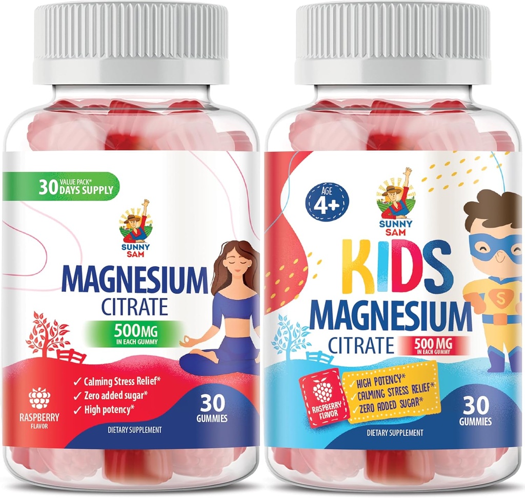 子供のためのマグネシウムのガミー - 大人のための500mgおよびマグネシウムのガミー - 500mg .Calmのマグネシウムの咀嚼 - 気分及び筋肉サポートのためのマグネシウムのクエン酸塩のChewable補足