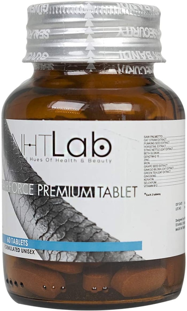 毛損失のための最高の毛の成長のビオチンのタブレット - 必須の毛のビタミン亜鉛補足  男性及び女性のためのDHTのブロッカー ビタミン  亜鉛は毛のための高力を錠剤にします  NHTLabによる毛の成長のタブレット