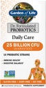 生命の庭 Dr. フォーミュラされたプロバイオティクスの毎日の心配 30 のカプセル 25 の鋼片 CFU 14 の緊張 免疫の健康の消化器のバランス、グルテンフリー、大豆は放します