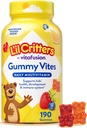 L'il Critters Gummy Vites デイリーキッズマルチビタミン 年齢2+トドル&キッズ、ビタミンCとD、95-190デイサプライ、190グミービタミンのためのフルーツ風味を盛り込んだ