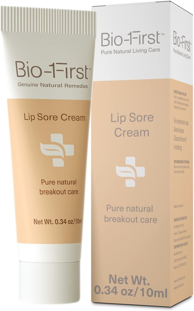 リップソアクリームラピッドレスポンスコールドソアソリューションオールナチュラルマヌカオイル - ブリスター&イッチリリーフクリーム - ビーガン - グルテンフリー - スキンケア - リップケア製品 - シトラスアロマ - 10ml