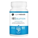 SuperNaturals IBSolution - 米国で作られた、非GMO、グルテンフリー&ビーガン(60カプセル) - 消化管支柱腰の健康補助食品 - ガス、閉塞、Diarrhea、便秘救済、腹痛