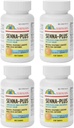 GeriCareのStoolの軟化剤、Docusateナトリウム50mgのSennosides 8.6mg 100の計算(パッケージ4)