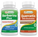 ベストナチュラルズベリーヌプラス1000mg&ケルセチンとブロメラン