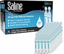 Saline Ampoules - Nebulizer、ナトリウムの塩化物0.9%のためのサリンの解決、赤ん坊、子供および大人、生殖不能の鼻の心配、傷の清潔になる- 50の計算(5mlそれぞれ)
