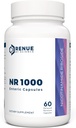 RENUE by Science Nicotinamide Riboside | High Strength NAD Supplement | 60 Nicotinamide Enteric-Coated Capsules - 1000mg Nicotinamide Riboside per Serving | Manufactured in The USA Third-Party Tested