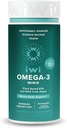 Iwi Omega-3ミニSoftgels(30サービング)、Swallow、植物ベースの藻オメガ3、EPA + DHA、全身サポート栄養補助食品、Krill&フィッシュオイル代替、魚介類のAftertasteなし