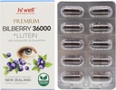 こんにちはよく優れたBilberry 36000 + Lutein 12mg 60Vegtarianカプセル