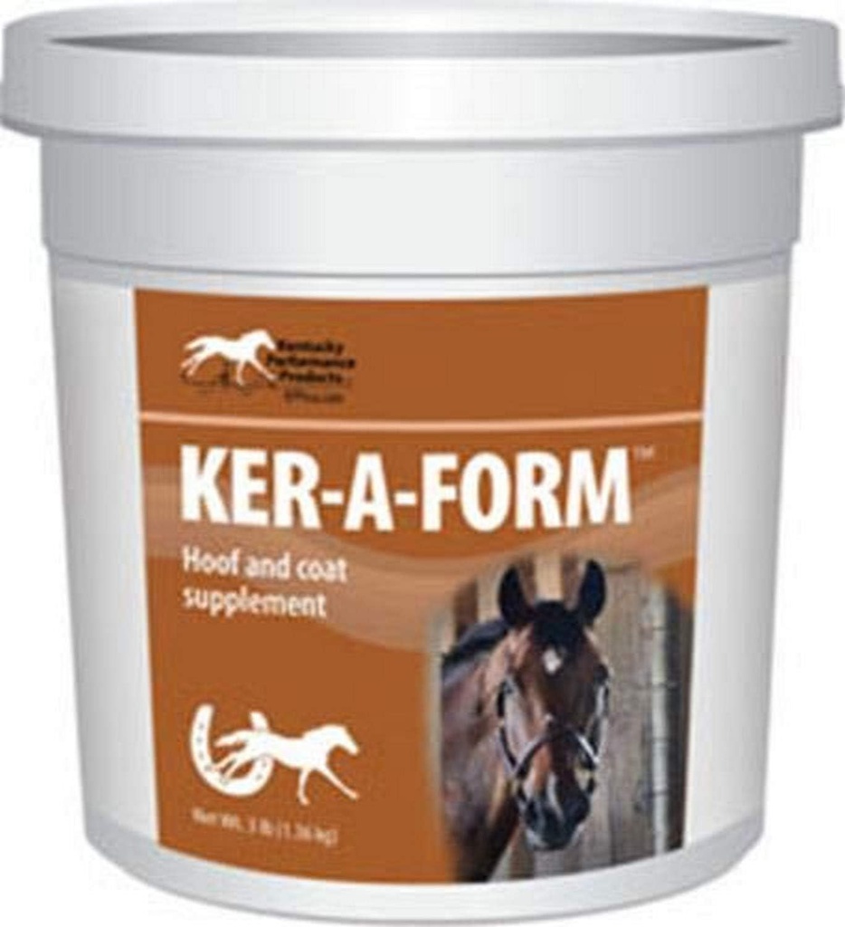 044045 Ker-A Form Coat & Hoof Supplement for Horses, 3 lb