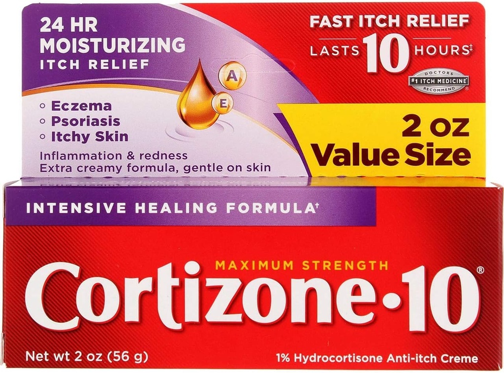 Cortizone-10の最高の強さのCortizone-10の集中的なHealingの方式、2oz箱(2のパック)