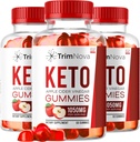 LIVORKA (3 パック) TrimNova Keto ACV Gummies, TrimNova Gummies, TrimNova Keto, TrimNova Keto ACV Gummies, Trimnova, TrimNova Keto Formula, TrimNova Keto ACV Gummies 1050MG, 180 Gummies for 3 ヶ月.