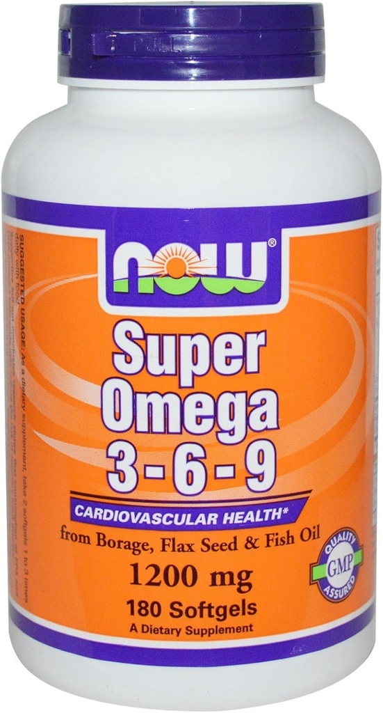 極度のオメガ3-6-9 1200mg 180のSoftgels (2のパック)
