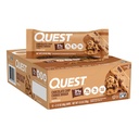 Quest Nutrition Chocolate Chip Cookie ダフプロテインバー、ハイプロテイン、ローキャブ、グルテンフリー、ケトフレンドリー、12カウント